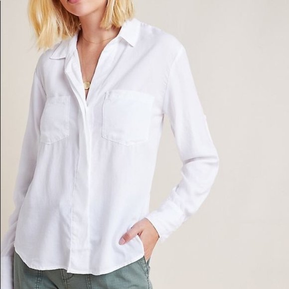 cloth & stone Tops - Cloth & Stone Lindsey Button-Down Blouse Medium